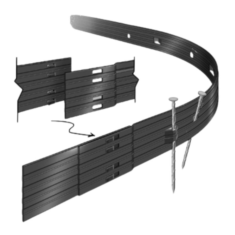 Edgestar Black Aluminum Edging