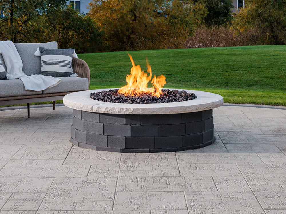 Melville Wedge Firepit